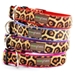 Velvet Leopard Collars & Leads-Many Colors - mg-vleopard