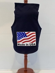 Made In The USA Tank-Several Colors Roxy & Lulu, wooflink, susan lanci, dog clothes, small dog clothes, urban pup, pooch outfitters, dogo, hip doggie, doggie design, small dog dress, pet clotes, dog boutique. pet boutique, bloomingtails dog boutique, dog raincoat, dog rain coat, pet raincoat, dog shampoo, pet shampoo, dog bathrobe, pet bathrobe, dog carrier, small dog carrier, doggie couture, pet couture, dog football, dog toys, pet toys, dog clothes sale, pet clothes sale, shop local, pet store, dog store, dog chews, pet chews, worthy dog, dog bandana, pet bandana, dog halloween, pet halloween, dog holiday, pet holiday, dog teepee, custom dog clothes, pet pjs, dog pjs, pet pajamas, dog pajamas,dog sweater, pet sweater, dog hat, fabdog, fab dog, dog puffer coat, dog winter ja