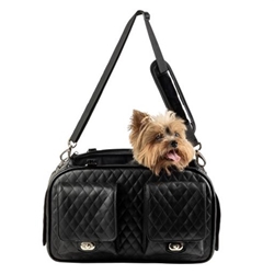 Marlee 2 Carrier in Quilted Black marlee carrier 2, marlee dog carrier, marlee pet carrier, petote, dogcarrier, petcarrier, bloomingtails dog boutique, small dog boutique,  pets, dogs, dog boutique, sale dog boutique, rolling dog carrier, dog bag, dog holder, airline approved, pet store, dog store, large dog clothes, pet clothes, doggie couture, new dog carrier, new dog sales, new pet sales, shop sale dogs, dog stores, shop local, clearance dog stuff, pet stuff