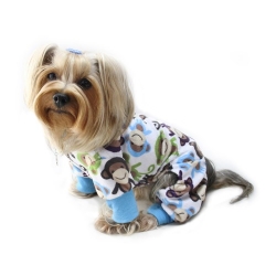 Minky Monkey Dog Pajamas wooflink, susan lanci, dog clothes, small dog clothes, urban pup, pooch outfitters, dogo, hip doggie, doggie design, small dog dress, pet clotes, dog boutique. pet boutique, bloomingtails dog boutique, dog raincoat, dog rain coat, pet raincoat, dog shampoo, pet shampoo, dog bathrobe, pet bathrobe, dog carrier, small dog carrier, doggie couture, pet couture, dog football, dog toys, pet toys, dog clothes sale, pet clothes sale, shop local, pet store, dog store, dog chews, pet chews, worthy dog, dog bandana, pet bandana, dog halloween, pet halloween, dog holiday, pet holiday, dog teepee, custom dog clothes, pet pjs, dog pjs, pet pajamas, dog pajamas,dog sweater, pet sweater, dog hat, fabdog, fab dog, dog puffer coat, dog winter jacket, dog col