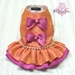 Orange Sorbet Couture Harness Dress - rl-orangesorbet