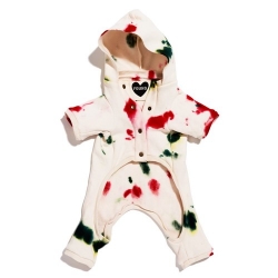 Studio Splatter Pajamas - Festive dog pajamas, pet pajamas, found my animal, found my animal pjs, studio splatter, pet store, dog store, bloomingtails Dog Boutique, dog sale, pet sale, pet jammies, dog jammies, dog cute clothes, dog small clothes, pet clothes, pet cute clothes, ;pet small clothes, dog inexpensive, small dog couture, doggie couture, pet couture, pet apparal