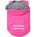 Slicker Raincoat w/Striped Lining - Raspberry Pink - dd-pinkslicker