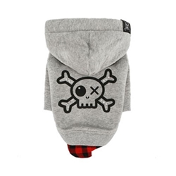Do Not Touch Pirate Hoodie in 3 Colors by Puppy Angel Roxy & Lulu, wooflink, susan lanci, dog clothes, small dog clothes, urban pup, pooch outfitters, dogo, hip doggie, doggie design, small dog dress, pet clotes, dog boutique. pet boutique, bloomingtails dog boutique, dog raincoat, dog rain coat, pet raincoat, dog shampoo, pet shampoo, dog bathrobe, pet bathrobe, dog carrier, small dog carrier, doggie couture, pet couture, dog football, dog toys, pet toys, dog clothes sale, pet clothes sale, shop local, pet store, dog store, dog chews, pet chews, worthy dog, dog bandana, pet bandana, dog halloween, pet halloween, dog holiday, pet holiday, dog teepee, custom dog clothes, pet pjs, dog pjs, pet pajamas, dog pajamas,dog sweater, pet sweater, dog hat, fabdog, fab dog, dog puffer coat, dog winter ja
