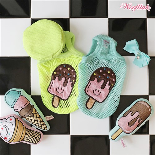 Popsicle in Mesh by Wooflink Roxy & Lulu, wooflink, susan lanci, dog clothes, small dog clothes, urban pup, pooch outfitters, dogo, hip doggie, doggie design, small dog dress, pet clotes, dog boutique. pet boutique, bloomingtails dog boutique, dog raincoat, dog rain coat, pet raincoat, dog shampoo, pet shampoo, dog bathrobe, pet bathrobe, dog carrier, small dog carrier, doggie couture, pet couture, dog football, dog toys, pet toys, dog clothes sale, pet clothes sale, shop local, pet store, dog store, dog chews, pet chews, worthy dog, dog bandana, pet bandana, dog halloween, pet halloween, dog holiday, pet holiday, dog teepee, custom dog clothes, pet pjs, dog pjs, pet pajamas, dog pajamas,dog sweater, pet sweater, dog hat, fabdog, fab dog, dog puffer coat, dog winter ja