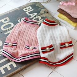 Preppy Cardigan by Wooflink Roxy & Lulu, wooflink, susan lanci, dog clothes, small dog clothes, urban pup, pooch outfitters, dogo, hip doggie, doggie design, small dog dress, pet clotes, dog boutique. pet boutique, bloomingtails dog boutique, dog raincoat, dog rain coat, pet raincoat, dog shampoo, pet shampoo, dog bathrobe, pet bathrobe, dog carrier, small dog carrier, doggie couture, pet couture, dog football, dog toys, pet toys, dog clothes sale, pet clothes sale, shop local, pet store, dog store, dog chews, pet chews, worthy dog, dog bandana, pet bandana, dog halloween, pet halloween, dog holiday, pet holiday, dog teepee, custom dog clothes, pet pjs, dog pjs, pet pajamas, dog pajamas,dog sweater, pet sweater, dog hat, fabdog, fab dog, dog puffer coat, dog winter ja