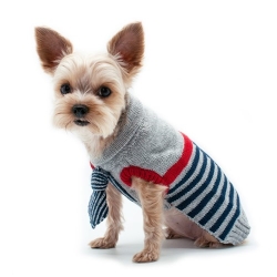 Preppy Necktie Dog Sweater wooflink, susan lanci, dog clothes, small dog clothes, urban pup, pooch outfitters, dogo, hip doggie, doggie design, small dog dress, pet clotes, dog boutique. pet boutique, bloomingtails dog boutique, dog raincoat, dog rain coat, pet raincoat, dog shampoo, pet shampoo, dog bathrobe, pet bathrobe, dog carrier, small dog carrier, doggie couture, pet couture, dog football, dog toys, pet toys, dog clothes sale, pet clothes sale, shop local, pet store, dog store, dog chews, pet chews, worthy dog, dog bandana, pet bandana, dog halloween, pet halloween, dog holiday, pet holiday, dog teepee, custom dog clothes, pet pjs, dog pjs, pet pajamas, dog pajamas,dog sweater, pet sweater, dog hat, fabdog, fab dog, dog puffer coat, dog winter jacket, dog col