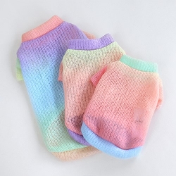 Rainbow Dog Sweater Roxy & Lulu, wooflink, susan lanci, dog clothes, small dog clothes, urban pup, pooch outfitters, dogo, hip doggie, doggie design, small dog dress, pet clotes, dog boutique. pet boutique, bloomingtails dog boutique, dog raincoat, dog rain coat, pet raincoat, dog shampoo, pet shampoo, dog bathrobe, pet bathrobe, dog carrier, small dog carrier, doggie couture, pet couture, dog football, dog toys, pet toys, dog clothes sale, pet clothes sale, shop local, pet store, dog store, dog chews, pet chews, worthy dog, dog bandana, pet bandana, dog halloween, pet halloween, dog holiday, pet holiday, dog teepee, custom dog clothes, pet pjs, dog pjs, pet pajamas, dog pajamas,dog sweater, pet sweater, dog hat, fabdog, fab dog, dog puffer coat, dog winter ja