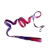 American River Ombre Leash - Raspberry Sundae - dd-ombre-leash
