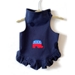 Republican Elephant on Navy Flounce Dress - dl-repubele