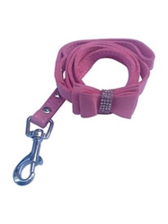 4ft, Rhinestone Dog Leash with Bow -Pink or Red wooflink, susan lanci, dog clothes, small dog clothes, urban pup, pooch outfitters, dogo, hip doggie, doggie design, small dog dress, pet clotes, dog boutique. pet boutique, bloomingtails dog boutique, dog raincoat, dog rain coat, pet raincoat, dog shampoo, pet shampoo, dog bathrobe, pet bathrobe, dog carrier, small dog carrier, doggie couture, pet couture, dog football, dog toys, pet toys, dog clothes sale, pet clothes sale, shop local, pet store, dog store, dog chews, pet chews, worthy dog, dog bandana, pet bandana, dog halloween, pet halloween, dog holiday, pet holiday, dog teepee, custom dog clothes, pet pjs, dog pjs, pet pajamas, dog pajamas,dog sweater, pet sweater, dog hat, fabdog, fab dog, dog puffer coat, dog winter jacket, dog col