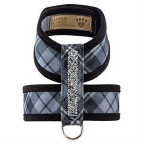 Scotty Tinkie Crystal Rocks Harness in Charcoal with Black Trim Roxy & Lulu, wooflink, susan lanci, dog clothes, small dog clothes, urban pup, pooch outfitters, dogo, hip doggie, doggie design, small dog dress, pet clotes, dog boutique. pet boutique, bloomingtails dog boutique, dog raincoat, dog rain coat, pet raincoat, dog shampoo, pet shampoo, dog bathrobe, pet bathrobe, dog carrier, small dog carrier, doggie couture, pet couture, dog football, dog toys, pet toys, dog clothes sale, pet clothes sale, shop local, pet store, dog store, dog chews, pet chews, worthy dog, dog bandana, pet bandana, dog halloween, pet halloween, dog holiday, pet holiday, dog teepee, custom dog clothes, pet pjs, dog pjs, pet pajamas, dog pajamas,dog sweater, pet sweater, dog hat, fabdog, fab dog, dog puffer coat, dog winter ja