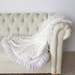 Romantic Blanket in Ivory by Hello Doggie - hd-romanticivory
