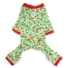 Santa Hats Fleece Dog Jammies - wd-santahats-jammies