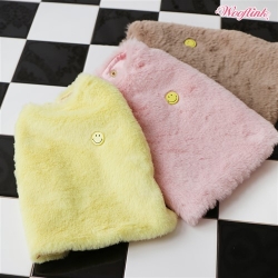 Smile Fur Coat by Wooflink Roxy & Lulu, wooflink, susan lanci, dog clothes, small dog clothes, urban pup, pooch outfitters, dogo, hip doggie, doggie design, small dog dress, pet clotes, dog boutique. pet boutique, bloomingtails dog boutique, dog raincoat, dog rain coat, pet raincoat, dog shampoo, pet shampoo, dog bathrobe, pet bathrobe, dog carrier, small dog carrier, doggie couture, pet couture, dog football, dog toys, pet toys, dog clothes sale, pet clothes sale, shop local, pet store, dog store, dog chews, pet chews, worthy dog, dog bandana, pet bandana, dog halloween, pet halloween, dog holiday, pet holiday, dog teepee, custom dog clothes, pet pjs, dog pjs, pet pajamas, dog pajamas,dog sweater, pet sweater, dog hat, fabdog, fab dog, dog puffer coat, dog winter ja
