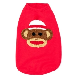 Sock Monkey Tee Roxy & Lulu, wooflink, susan lanci, dog clothes, small dog clothes, urban pup, pooch outfitters, dogo, hip doggie, doggie design, small dog dress, pet clotes, dog boutique. pet boutique, bloomingtails dog boutique, dog raincoat, dog rain coat, pet raincoat, dog shampoo, pet shampoo, dog bathrobe, pet bathrobe, dog carrier, small dog carrier, doggie couture, pet couture, dog football, dog toys, pet toys, dog clothes sale, pet clothes sale, shop local, pet store, dog store, dog chews, pet chews, worthy dog, dog bandana, pet bandana, dog halloween, pet halloween, dog holiday, pet holiday, dog teepee, custom dog clothes, pet pjs, dog pjs, pet pajamas, dog pajamas,dog sweater, pet sweater, dog hat, fabdog, fab dog, dog puffer coat, dog winter ja