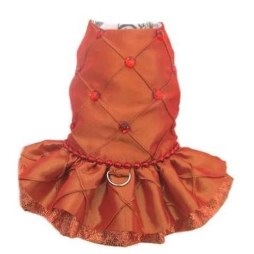 Tangerine Dream Harness Dress Roxy & Lulu, wooflink, susan lanci, dog clothes, small dog clothes, urban pup, pooch outfitters, dogo, hip doggie, doggie design, small dog dress, pet clotes, dog boutique. pet boutique, bloomingtails dog boutique, dog raincoat, dog rain coat, pet raincoat, dog shampoo, pet shampoo, dog bathrobe, pet bathrobe, dog carrier, small dog carrier, doggie couture, pet couture, dog football, dog toys, pet toys, dog clothes sale, pet clothes sale, shop local, pet store, dog store, dog chews, pet chews, worthy dog, dog bandana, pet bandana, dog halloween, pet halloween, dog holiday, pet holiday, dog teepee, custom dog clothes, pet pjs, dog pjs, pet pajamas, dog pajamas,dog sweater, pet sweater, dog hat, fabdog, fab dog, dog puffer coat, dog winter ja