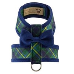 Tuxedo Bow Tie Tinkie Harness in Forest Plaid Roxy & Lulu, wooflink, susan lanci, dog clothes, small dog clothes, urban pup, pooch outfitters, dogo, hip doggie, doggie design, small dog dress, pet clotes, dog boutique. pet boutique, bloomingtails dog boutique, dog raincoat, dog rain coat, pet raincoat, dog shampoo, pet shampoo, dog bathrobe, pet bathrobe, dog carrier, small dog carrier, doggie couture, pet couture, dog football, dog toys, pet toys, dog clothes sale, pet clothes sale, shop local, pet store, dog store, dog chews, pet chews, worthy dog, dog bandana, pet bandana, dog halloween, pet halloween, dog holiday, pet holiday, dog teepee, custom dog clothes, pet pjs, dog pjs, pet pajamas, dog pajamas,dog sweater, pet sweater, dog hat, fabdog, fab dog, dog puffer coat, dog winter ja