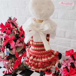 Winter Mini Dress by Wooflink 