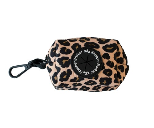 Oh my Leopard! Waste Bag Holder Roxy & Lulu, wooflink, susan lanci, dog clothes, small dog clothes, urban pup, pooch outfitters, dogo, hip doggie, doggie design, small dog dress, pet clotes, dog boutique. pet boutique, bloomingtails dog boutique, dog raincoat, dog rain coat, pet raincoat, dog shampoo, pet shampoo, dog bathrobe, pet bathrobe, dog carrier, small dog carrier, doggie couture, pet couture, dog football, dog toys, pet toys, dog clothes sale, pet clothes sale, shop local, pet store, dog store, dog chews, pet chews, worthy dog, dog bandana, pet bandana, dog halloween, pet halloween, dog holiday, pet holiday, dog teepee, custom dog clothes, pet pjs, dog pjs, pet pajamas, dog pajamas,dog sweater, pet sweater, dog hat, fabdog, fab dog, dog puffer coat, dog winter ja